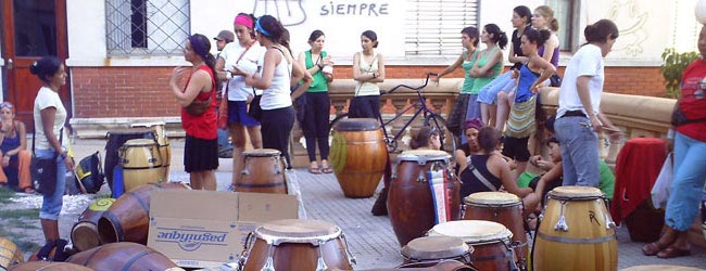 Candombe drumming in Uruguay