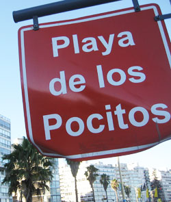 Pocitos beach